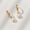 Gold&Deer 14K Goldfield Pearl Drop One-Touch Earrings Yellow Gold /