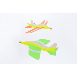 Boomerang airplane Looper Looper (2 aircraft entering)