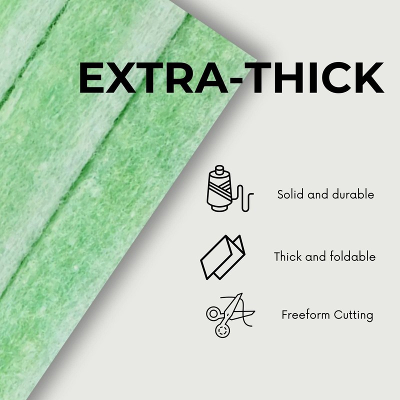 Juglok 2Pcs (47.2" x 11.8") Extra-Thick Planter Insert – Lightweight