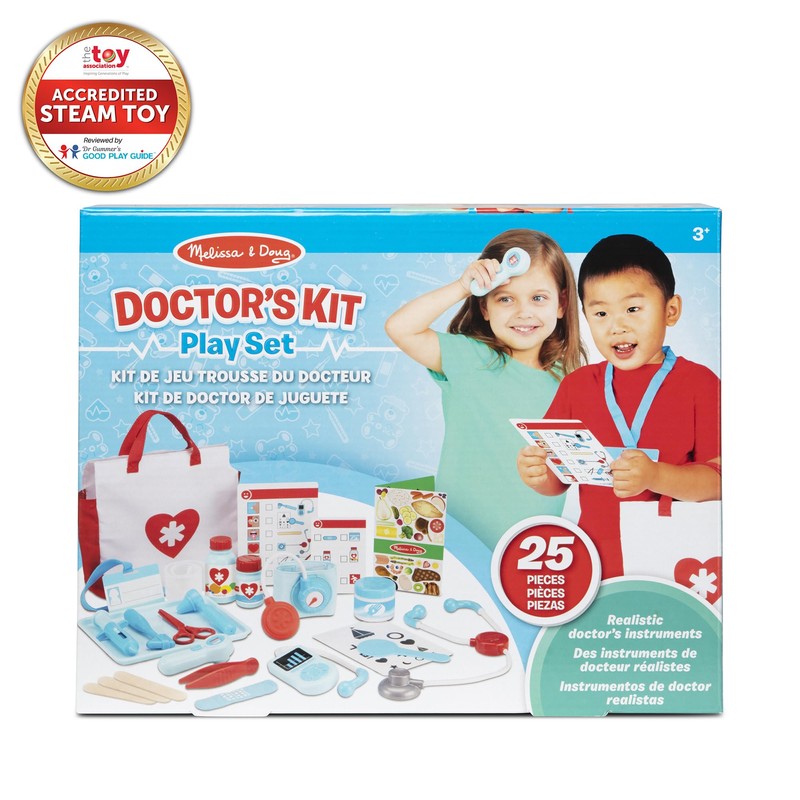 Melissa & Doug Get Well Doctor’s Kit Play Set –