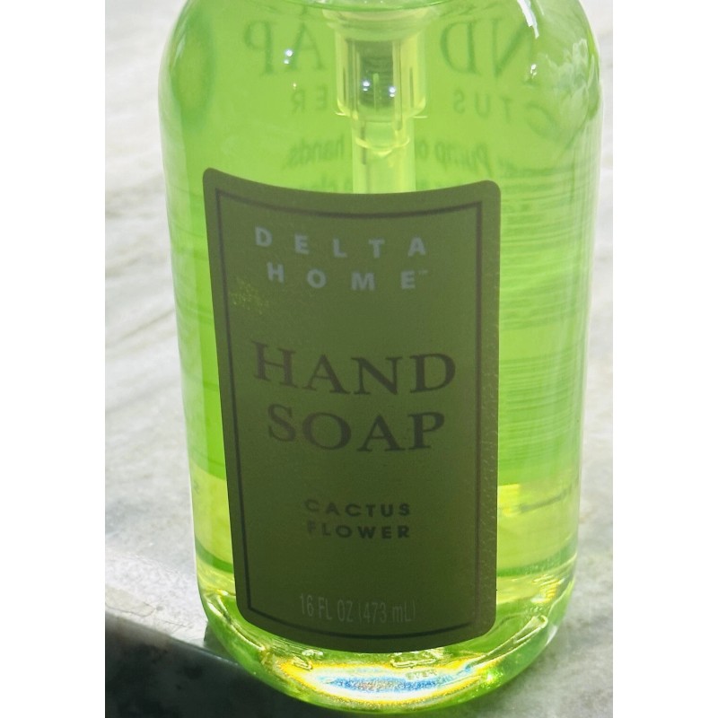 FLOWER Delta Home Cactus Flower Liquid Hand Soap 16 Floz/