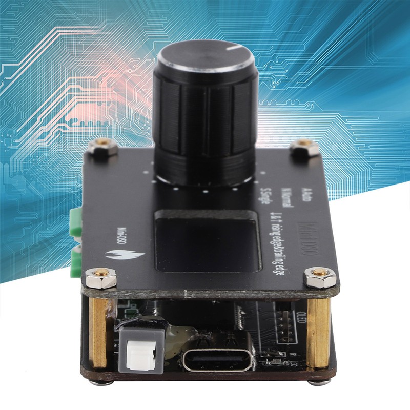 Mini Oscilloscope with Button 0.96in Organic LightEmitting Diode Display Industrial