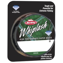 BERKLEY Whiplash Braid - Green, 100 lb