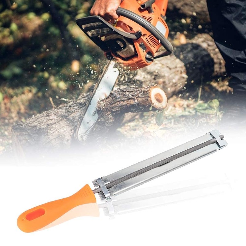 Chain Saw Sharpening with Handle File Chainsaw Flat File sharpener