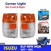 AA MOTOR Clearance Corner Light Indicator Lamp + Bulb Pair