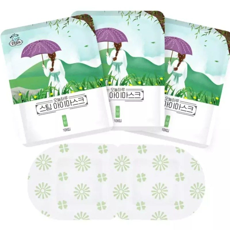 Today (무향)오늘하루 온열안대 스팀 아이마스크 눈찜질팩 [100매] (Unscented) Today’s Heat-Release