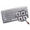 4Keyboard New Apple English Large Lettering Upper Keys Keyboard Stickers