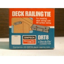 Simpson Deck Railing Tie DRT8, 1 Box of 10 FREE SHIPPING