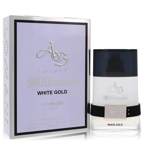 Lomani Ab Spirit Millionaire White Gold Eau De Parfum Spray By Lomani, 3.3 oz Eau De Parfum Spray
