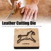 Leather Cutting Die Horse Shape Sharply Clean Edge Alloy Steel