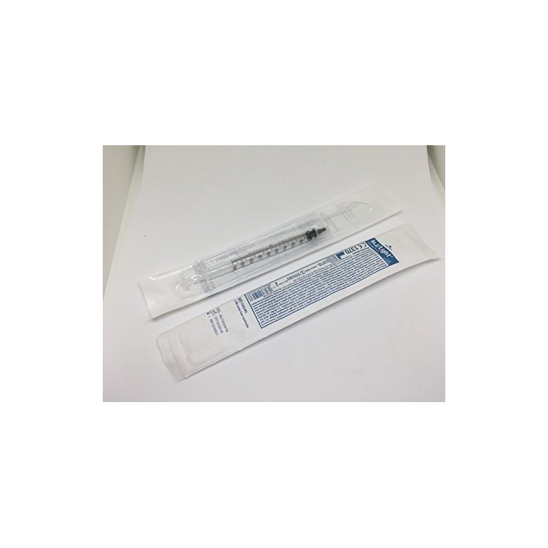 20 x 1ml Syringe Sterile Rays CE marked