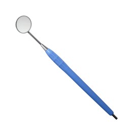 Osung 2MHS1 Dental Mirror, Softgrip Handle, Simple Stem, Blue