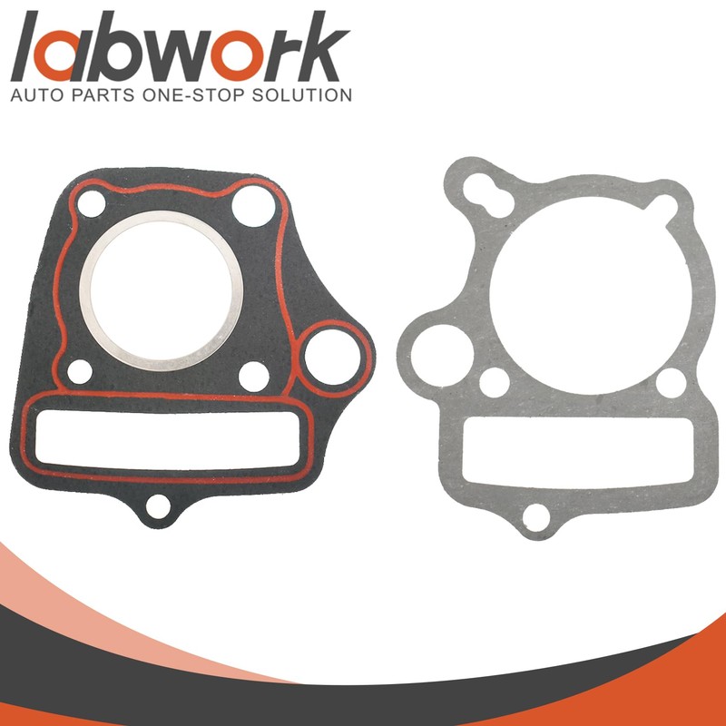 labwork 50cc Cylinder and Piston Repair Kit Replacement for Honda
