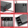 LampVPath (Pack of 4 3AA 4.5V Battery Holder with Switch,