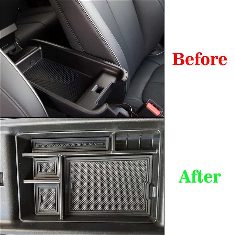 BestEvMod for Ioniq5 Armrest Storage Box Center Console Organizer Tray