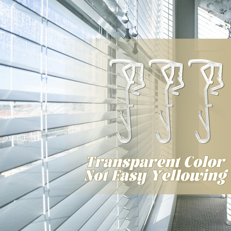 2.5 Inch Horizontal Wood Blind Hidden Valance Clip Replacement for