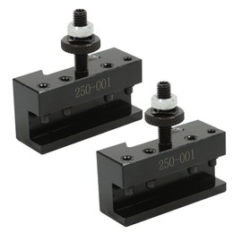 Timunr OXA 250-001 Quick Change Turning and Facing Lathe Tool Post Holder Steel Tool Holder - 2Pcs