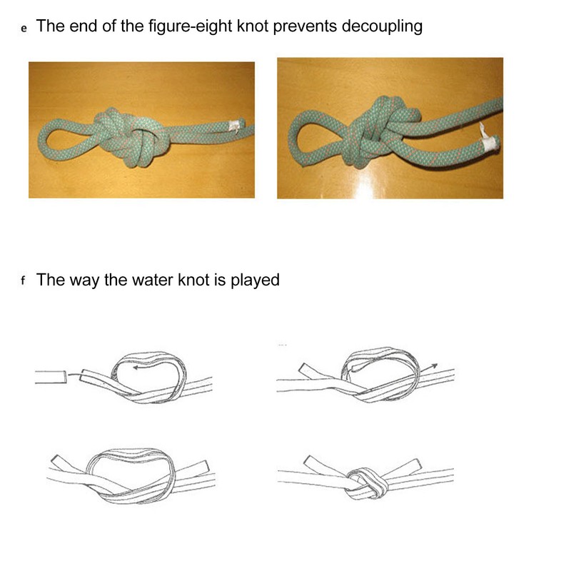 12mm 10m 33ft Outdoor Climbing Rope Safety Climbing Rope for