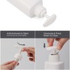 Segbeauty Soap Dispenser with Labels, 3 Pieces 300 ml Shampoo