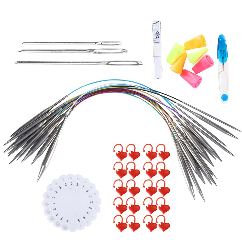 Knitting Needle Set Circular Knit Picks Options Interchangeable Sewing Embroidery