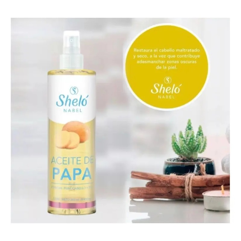 Shampoo Papa Aceite Gel Sheló Nabel