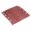Hook/Loop 1/3 Sheet Sanding Sander Sandpaper Pads 20 Pack Mixed