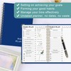 Kollsvein Undated Weekly & Monthly Planner - Achieve Goals, Boost
