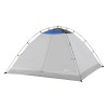Suisse Sport 3 Person Dome Tent- Gray/Blue