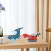Kids DIY Vehicle Assemble Toy Imagination Development Dinosaur Transformation Car