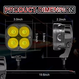 For 18+ Jeep Wrangler/Gladi