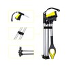 38" Extra Long Grabber Tool with 360°Rotating Anti-Slip Jaw， Lightweight