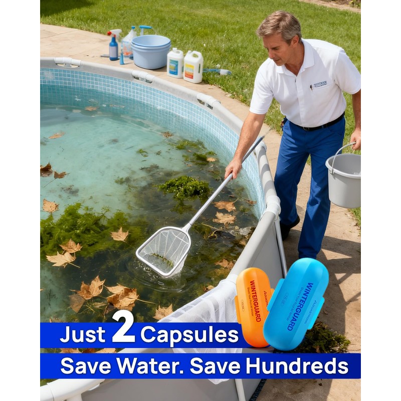 AQUASTRONG Pool Closing Kit for Above Ground & Inground Pools,