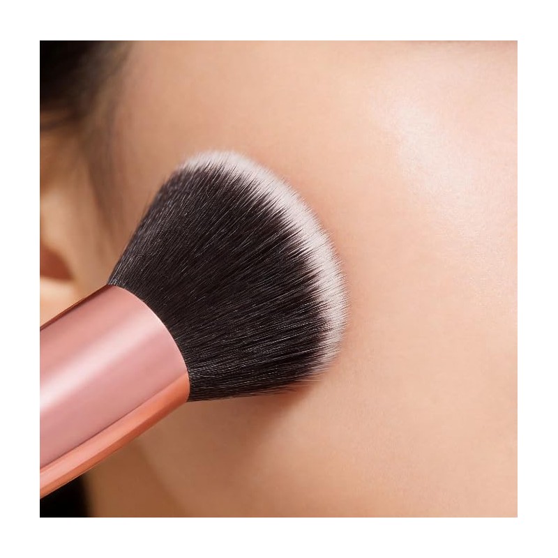 2Pcs Flat Top Foundation Brush Set- Multi Brush For Contour,