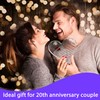 VELENTI 20th Wedding Anniversary Present for Him and Her -