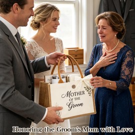 Mother of the Groom Gifts Set for Wedding Day Mom Accessories Bag