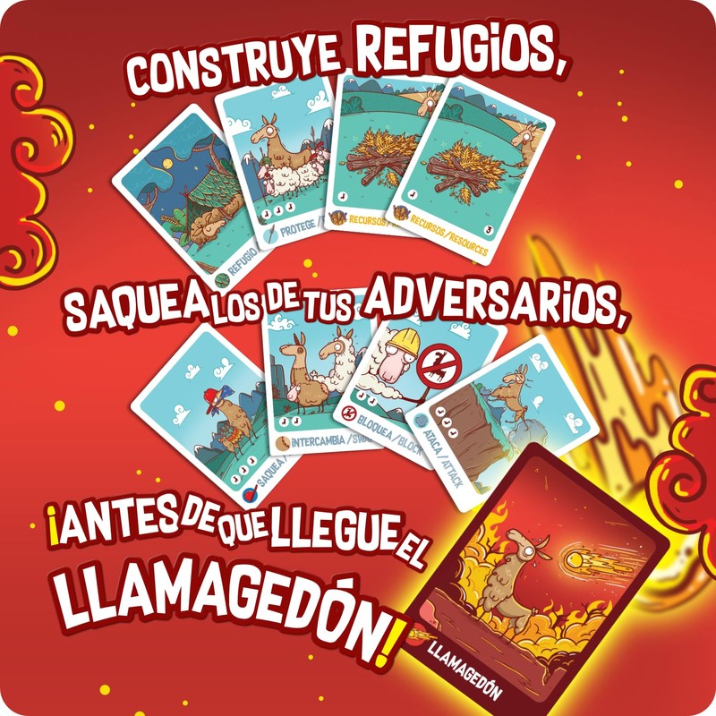 MAR LÚDICO Juego de Mesa en Español - Llamagedon