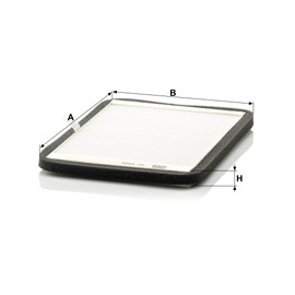 Original MANN-FILTER Interior Filter CU 2424 – For passenger cars