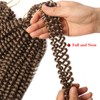 Spring Twist Hair 6 Packs 8inch Fluffy Spring Twist Crochet