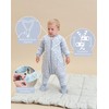 molis&co. Baby Sleeping Bag with Feet, Removable Sleeves and Socks.