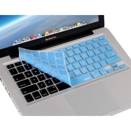 XSKN English Language Keyboard Cover Silicone Skin for Macbook 12 " Retina ~BLUE