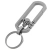Titanium Alloy Keychain Men's Waist Belt Buckle Outdoor Carabiner Hanging