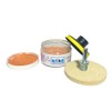 Glass Polishing Kit with Cerium Oxide Powder 3.52 oz, 3"