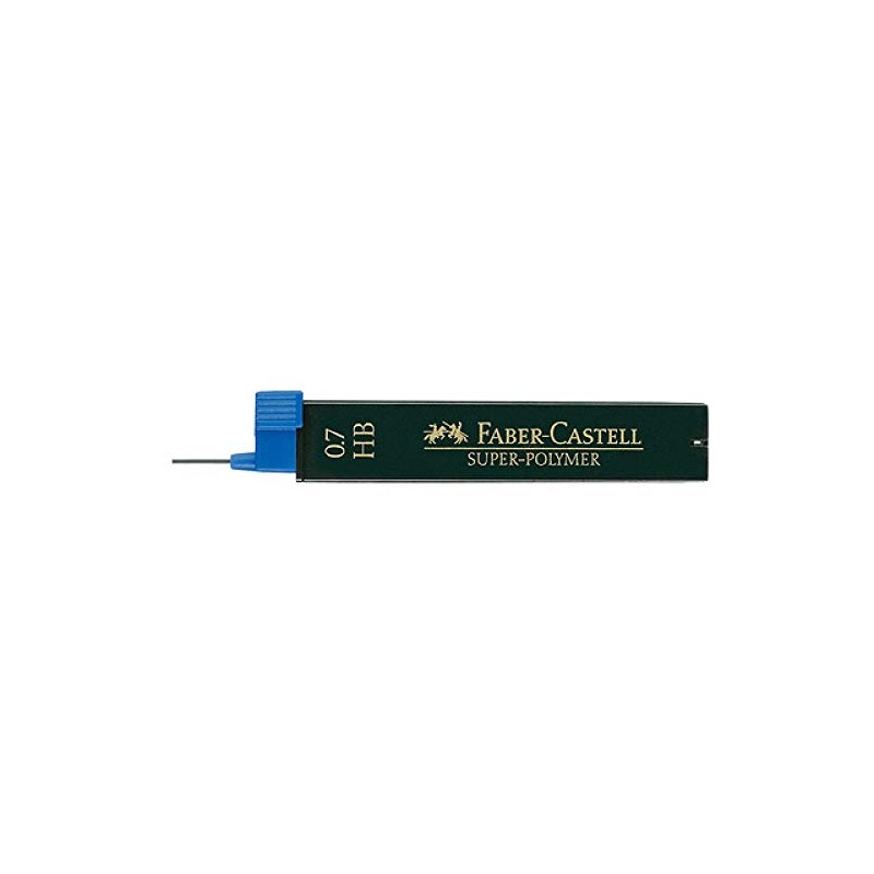 Faber-Castell 0.7mm 2B Super-Polymer Fineline Lead (12 leads per container)