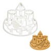Beach Sand Castle cookie cutter, 1 piece - Bakerlogy