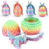 Cessfle 3D Printed Dragon in Egg, Fly Dragon Egggs with
