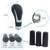 Thruifo Leather Covered Stick Shift Knobs, MT Gear Car Shifter