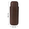 Cigar Case, Portable 2 Finger Carrying Case Cigars Travel Case