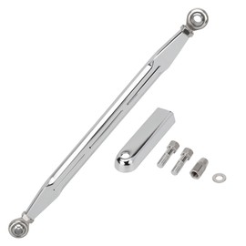 LKV Motorcycle Shift Linkage - Shifter Linkage Compatible with Harley Davidson Road King Dyna Softail Touring Electra Glide Street Glide 1980-2024, Chrome