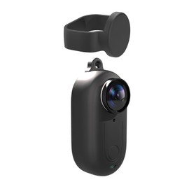 SkingHong for Insta 360 GO3 Silicone Case Cover for Camera Lens, Anti-Scratch & Protective Skin for Insta 3 6 0 GO3 Accessories Outdoor/Travel (Silicone Cover - Black)