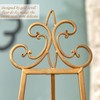 18.25"L x 25.5"W x 55"H Metal Scroll Extra Large Free
